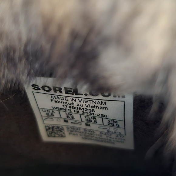 Sorel Fur Lined Boots Size 8.5 - Picture 8 of 8